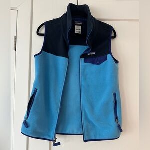 Patagonia Blue Fleece Vest
